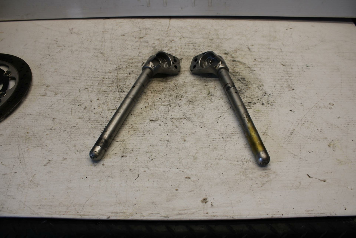 90-07 KAWASAKI ZZR 250 LEFT RIGHT CLIP ON ONS HANDLEBARS PAIR SET BB298