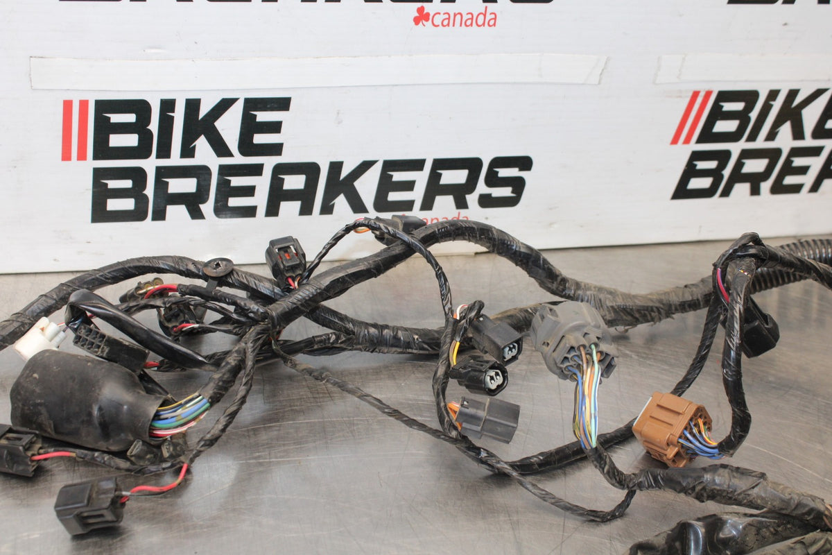 08 KAWASAKI NINJA ZX10R MAIN ENGINE WIRING HARNESS MOTOR WIRE LOOM BB902