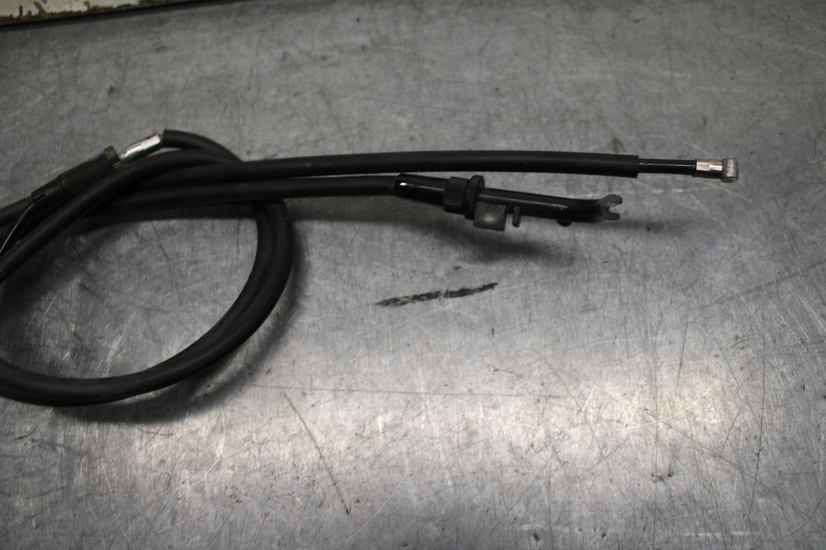 24 KAWASAKI NINJA 500 ABS THROTTLE CABLES LINES BB744
