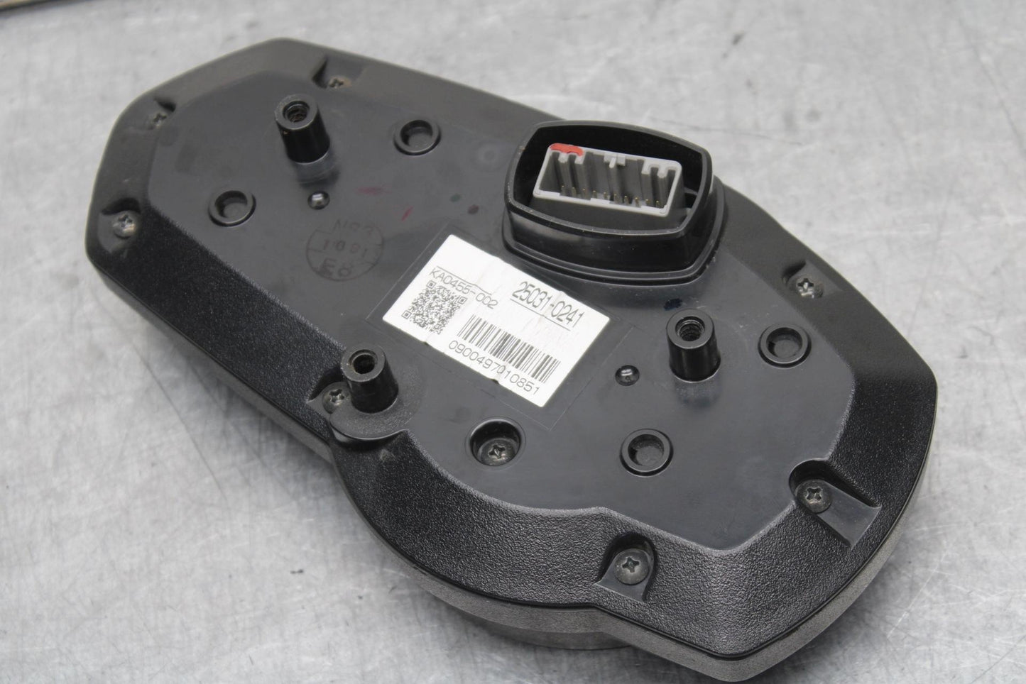 09-12 KAWASAKI NINJA ZX6R SPEEDO TACH GAUGES DISPLAY CLUSTER SPEEDOMETER BB640