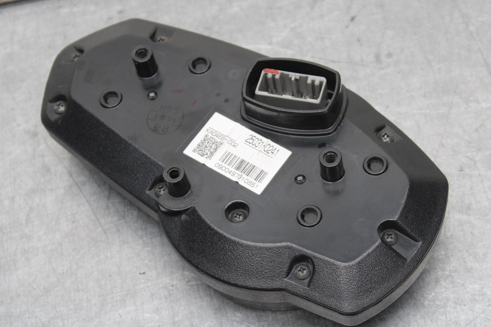 09-12 KAWASAKI NINJA ZX6R SPEEDO TACH GAUGES DISPLAY CLUSTER SPEEDOMETER BB640