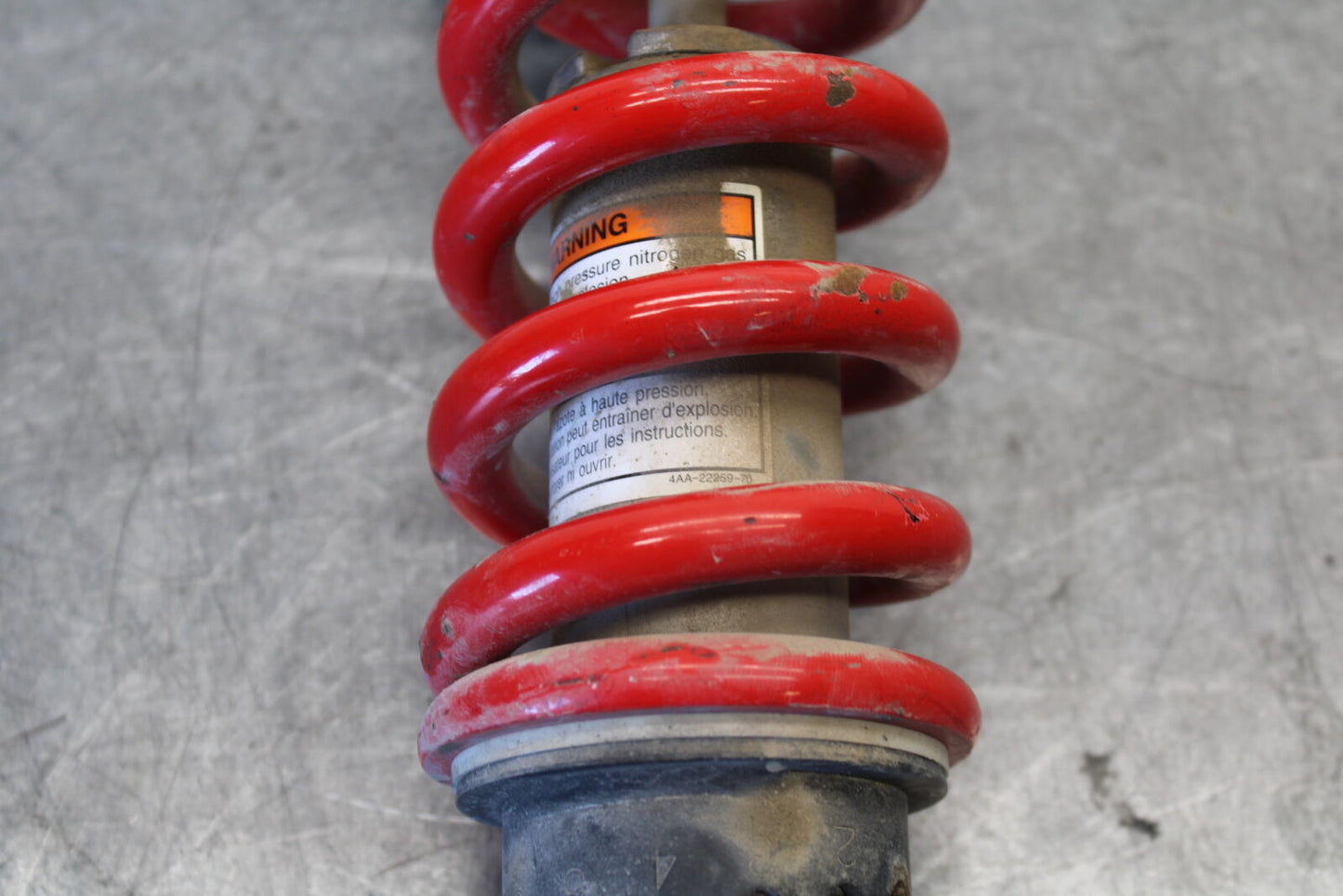 09-15 YAMAHA FZ6R REAR BACK SHOCK ABSORBER SUSPENSION BB686