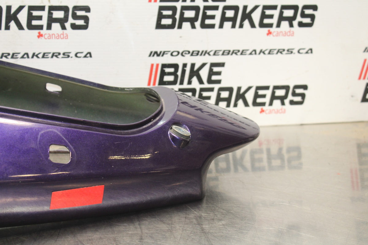 98 KAWASAKI NINJA ZX6 OEM REAR BACK TAIL FAIRING COWL SHROUD BB870