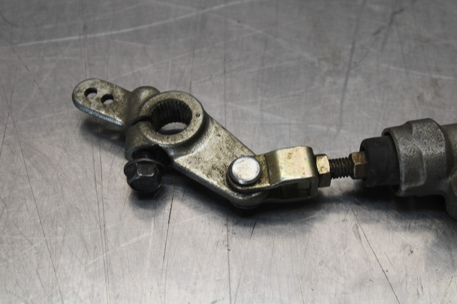 03-08 KAWASAKI VULCAN 1600 REAR BACK BRAKE MASTER CYLINDER W RESERVOIR BB196