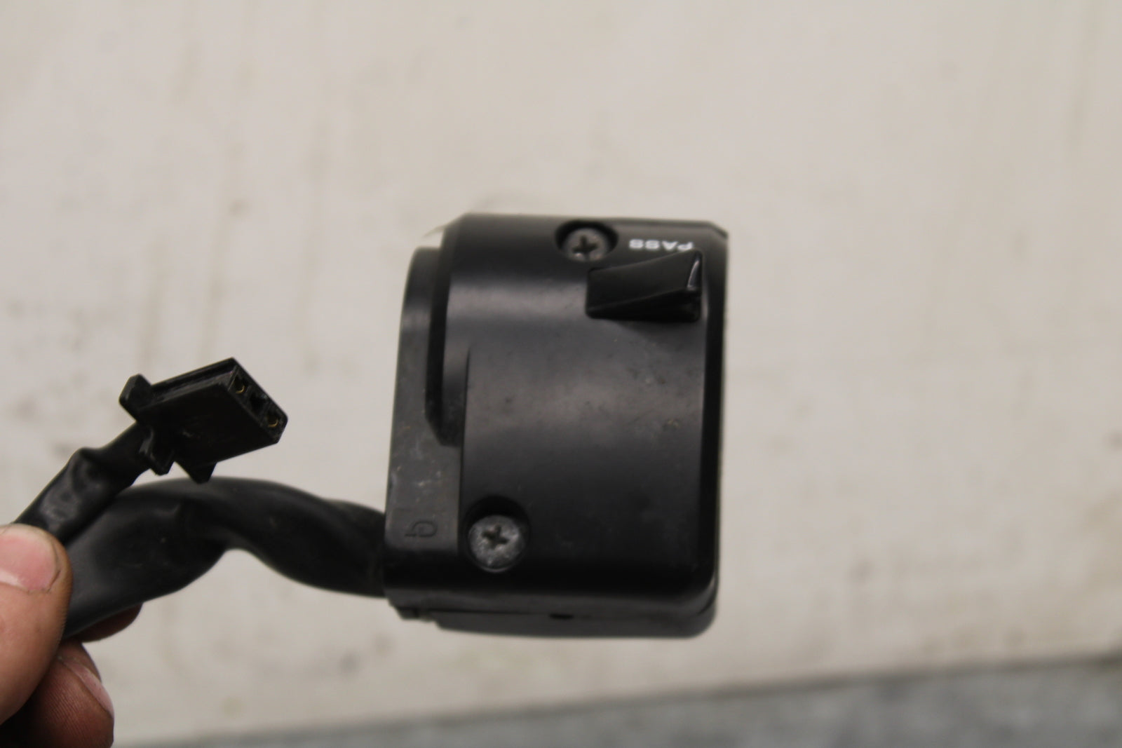 12-17 KAWASAKI NINJA 650 LEFT CLIP ON HANDLE HORN SIGNALS SWITCHES BB129