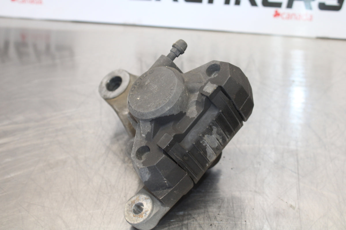 00 SUZUKI SV650 REAR BACK BRAKE CALIPER W MOUNT BRACKET BB156