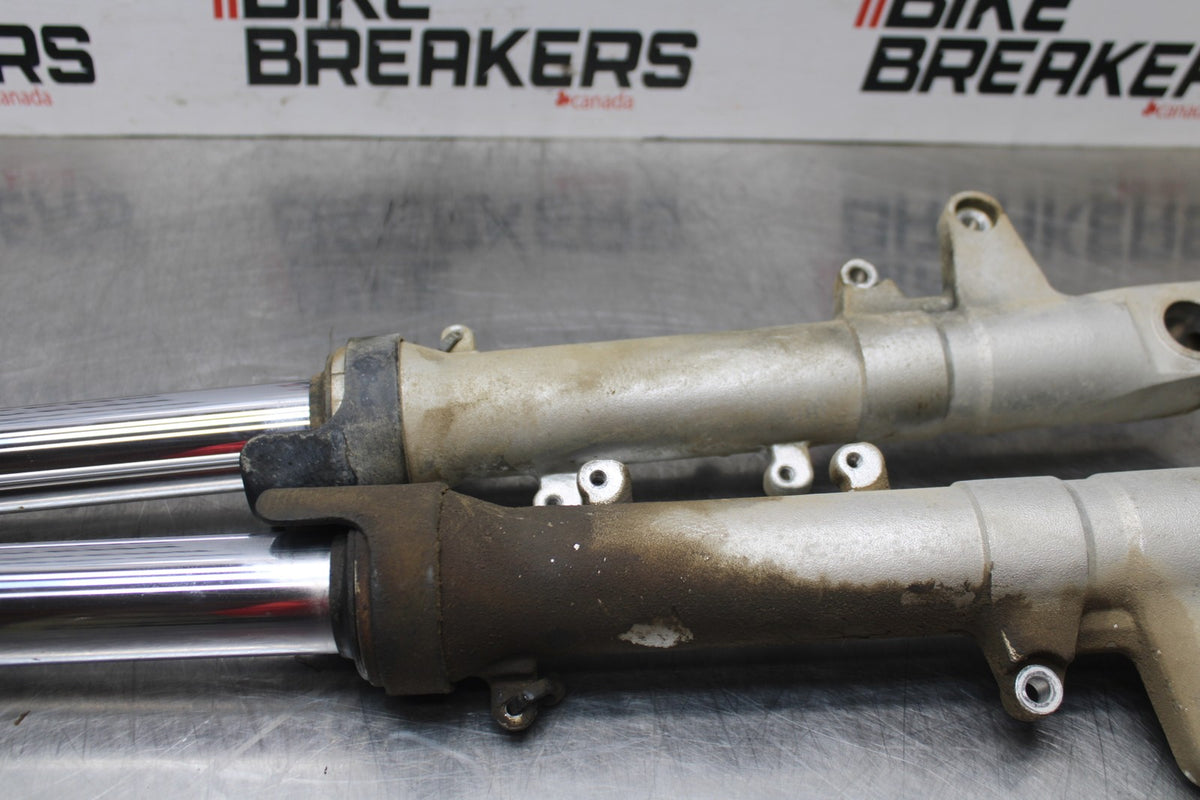 98-05 HONDA SUPER HAWK 1000 VTR1000F FRONT FORKS SHOCK SUSPENSION SET PAIR BB821