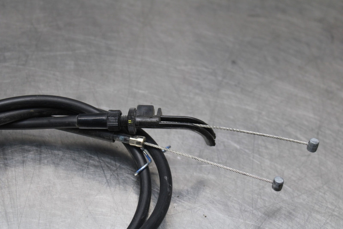 24 KAWASAKI NINJA 500 ABS THROTTLE CABLES LINES BB818