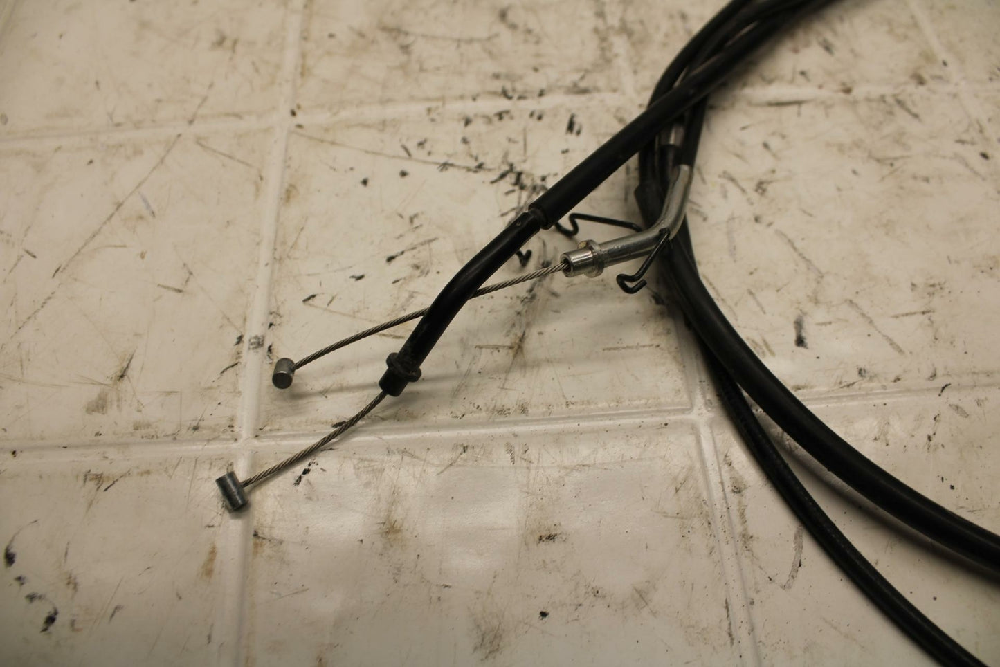 19-20 KAWASAKI NINJA ZX6R ZX636 EXHAUST VALVE SERVO MOTOR CABLES BB407