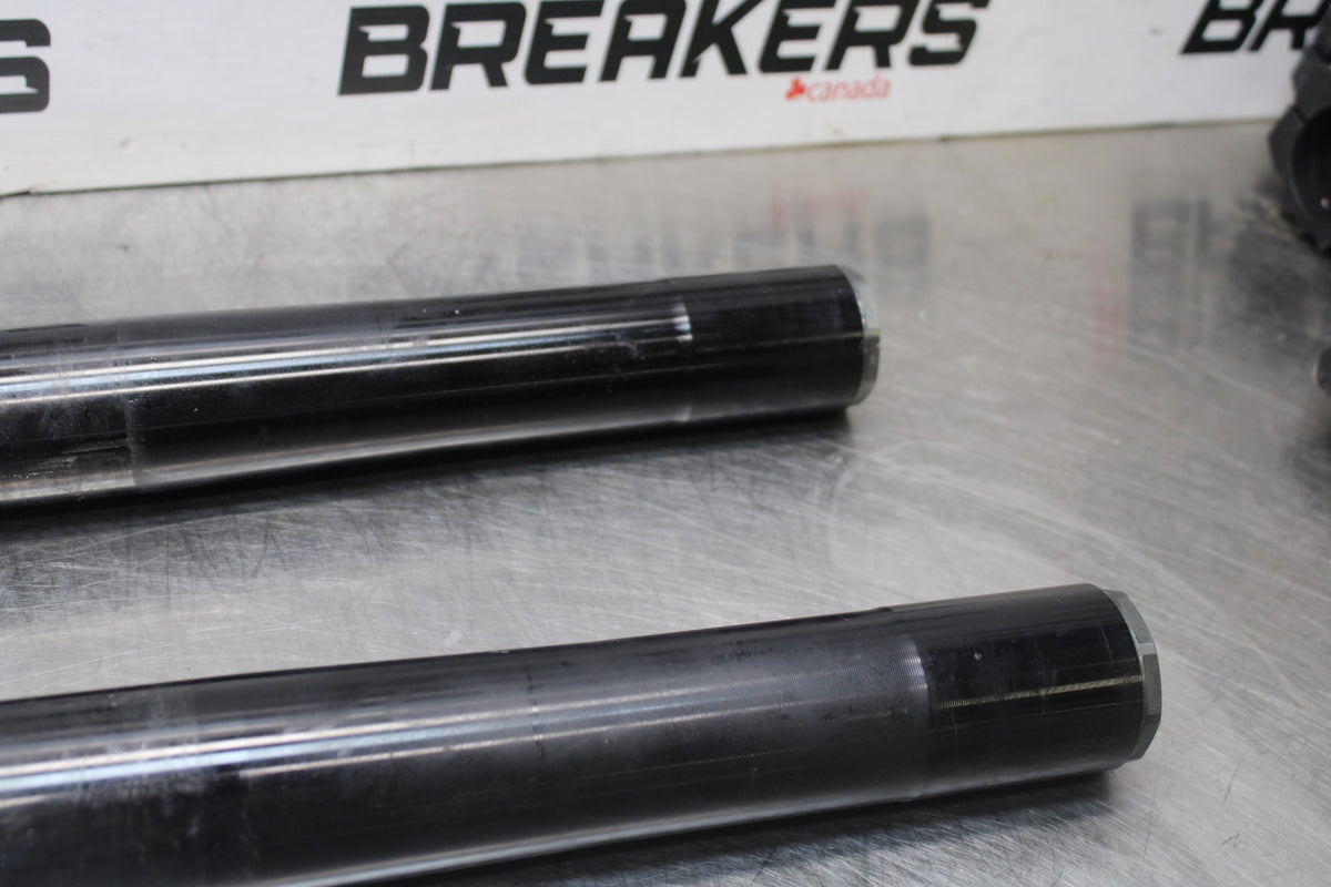 13-18 KAWASAKI NINJA ZX6R FRONT FORKS SHOCK SUSPENSION SET PAIR BB915