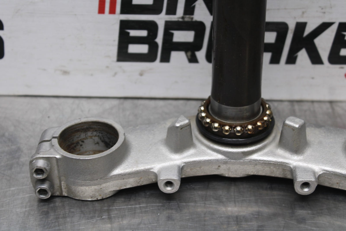 06 KAWASAKI NINJA 650 EX650 FRONT FORKS CLAMP LOWER TRIPLE TREE STEM BB823