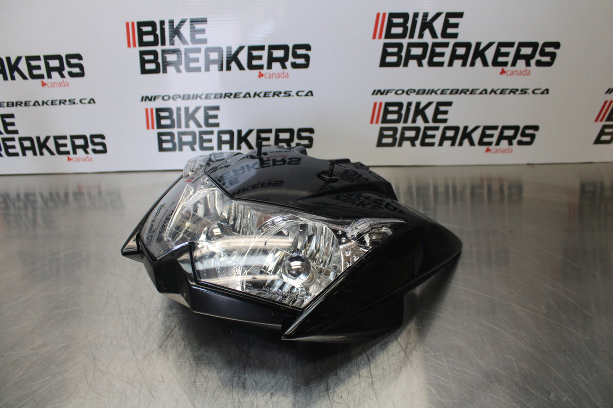 07 KAWASAKI Z1000 FRONT HEADLIGHT HEAD LIGHT LAMP BB148