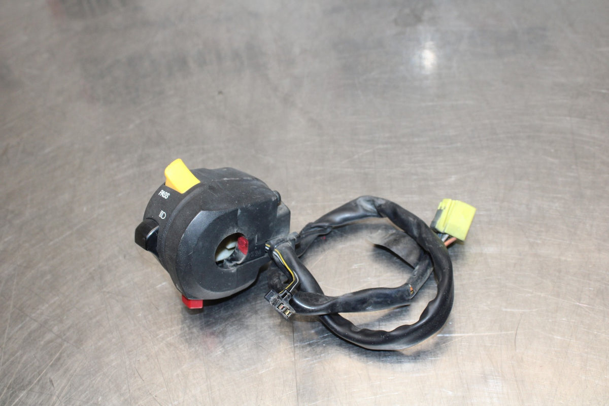 10 SUZUKI SV650 LEFT CLIP ON HANDLE HORN SIGNALS SWITCH SWITCHES BB181