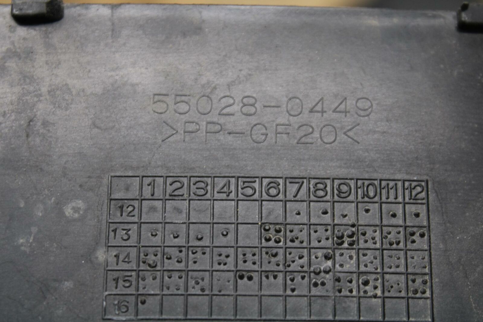 13-18 KAWASAKI NINJA ZX6R RIGHT LEFT INNER FAIRINGS COWLS PANELS TRIMS BB349