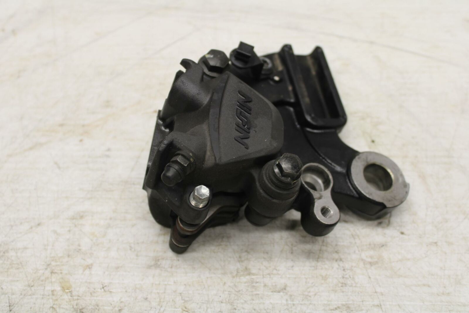 17-20 KAWASAKI NINJA 650 REAR BACK BRAKE CALIPER W MOUNT BRACKET BB364