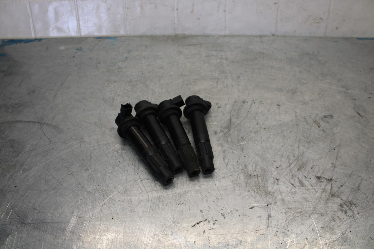 07-08 YAMAHA YZF R1 IGNITION COILS COIL SPARK PLUG CAPS BB425