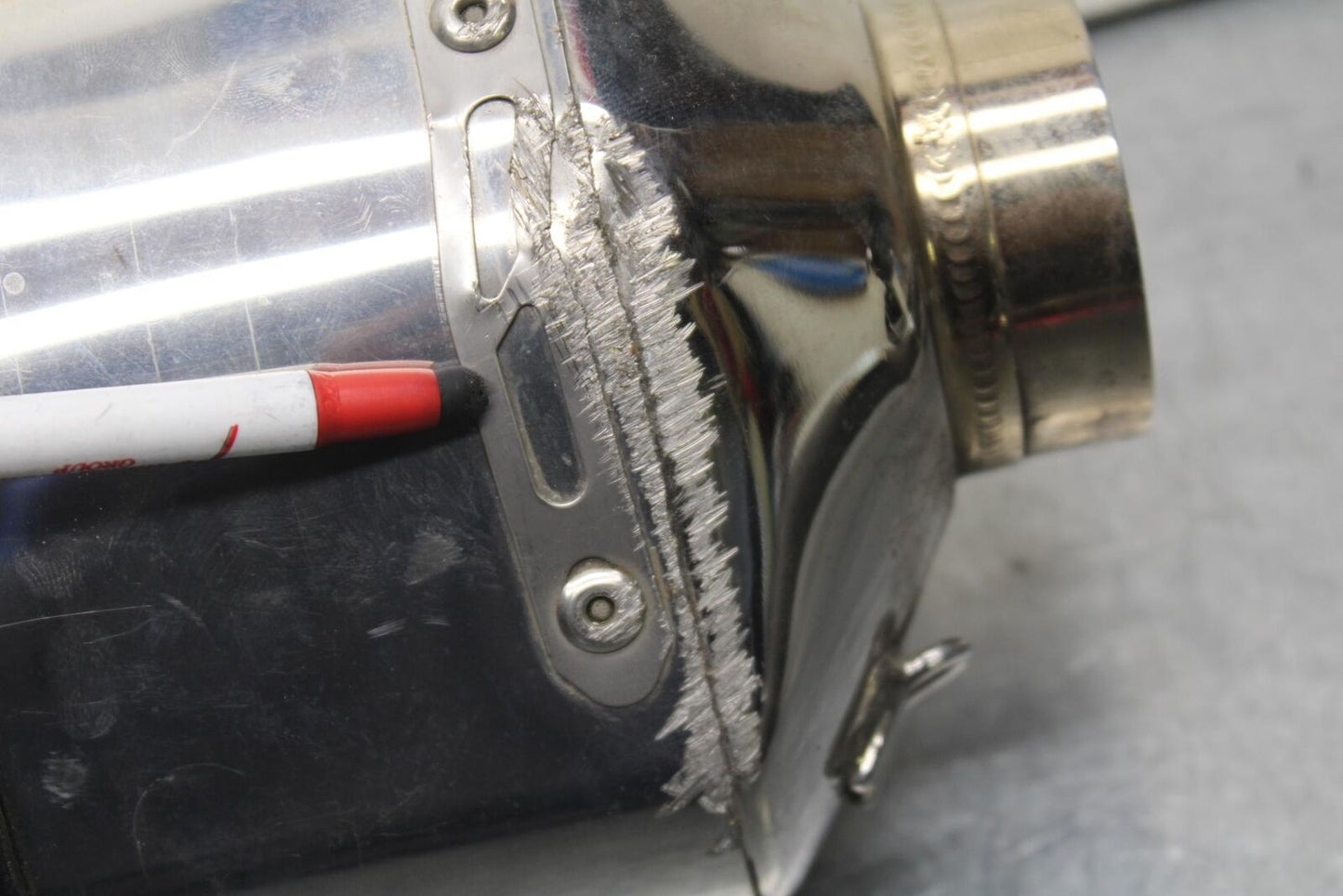 11-12 KAWASAKI Z1000 YOSHIMURA EXHAUST PIPE MUFFLER SLIP ON CAN SILENCER BB636