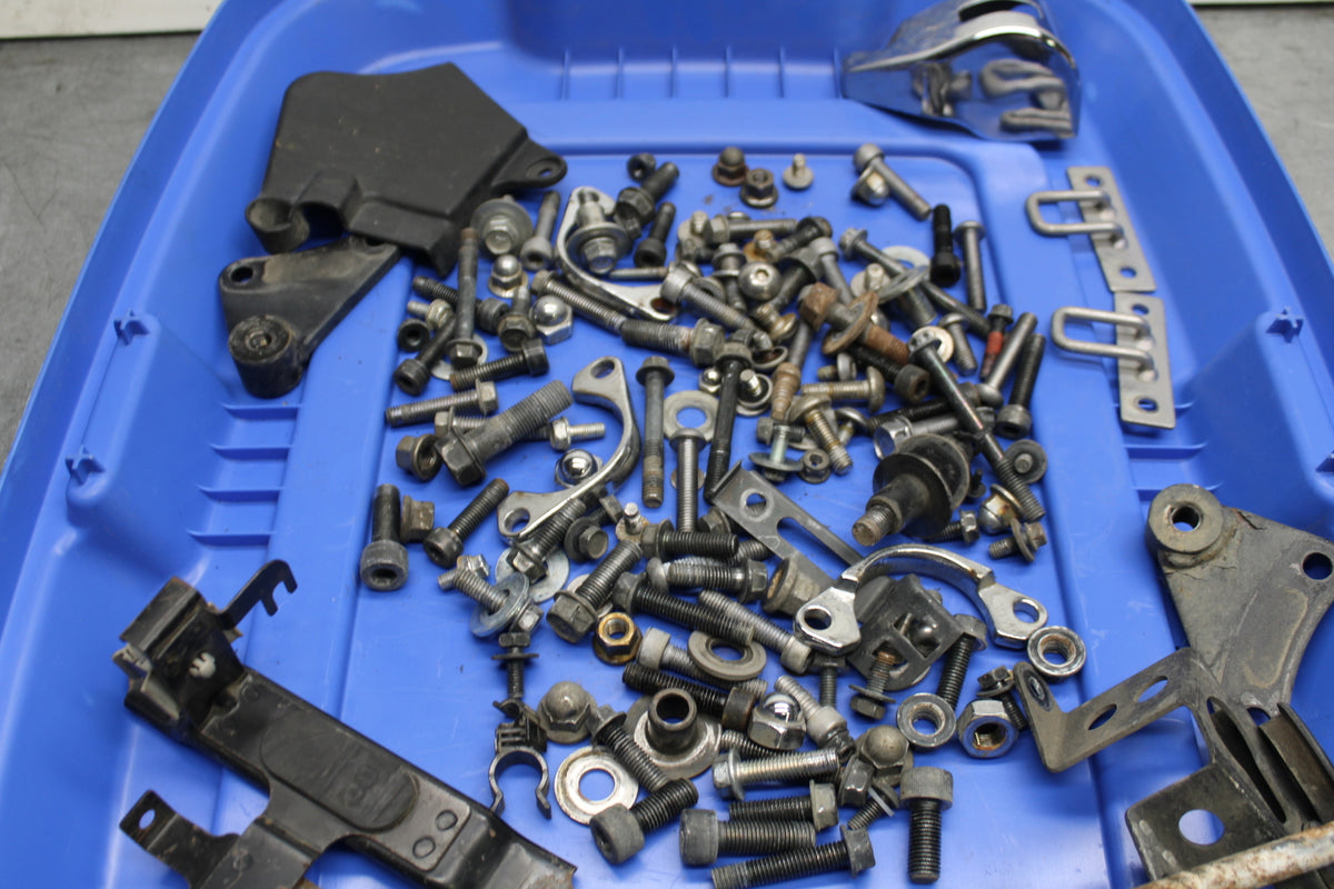 03-08 KAWASAKI VULCAN 1600 MOUNTING BOLTS HARDWARE MOTOR SCREWS BB754