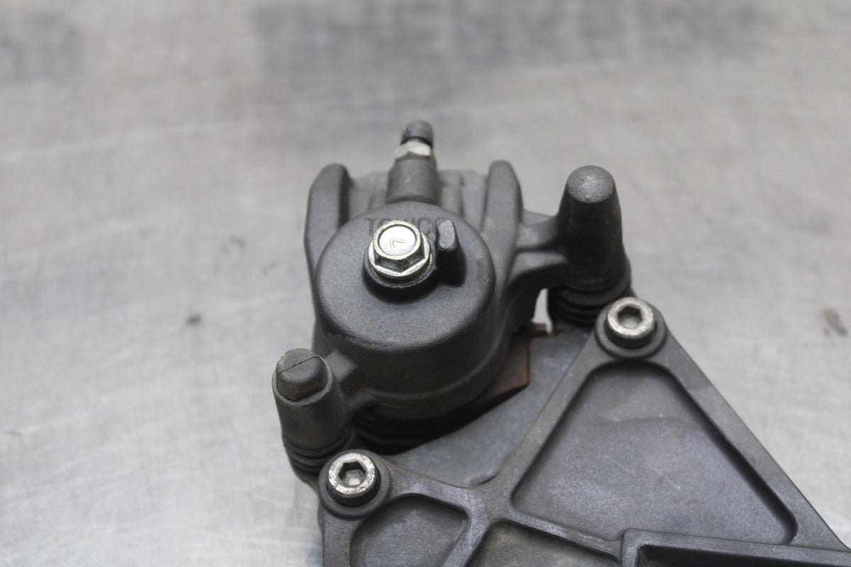 12 KAWASAKI NINJA 650 EX650E REAR BACK BRAKE CALIPER W MOUNT BRACKET BB926