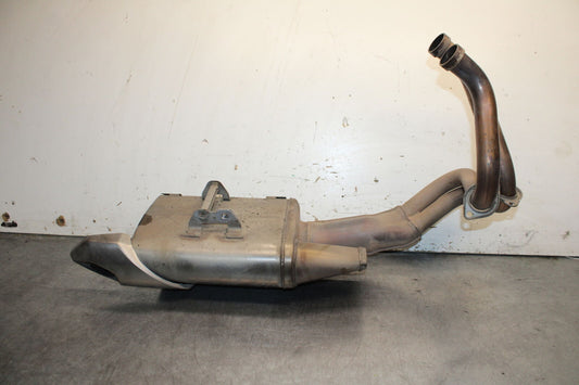 14-15 KAWASAKI NINJA 650 EX650F FULL EXHAUST SYSTEM HEADERS PIPE MUFFLER BB741 