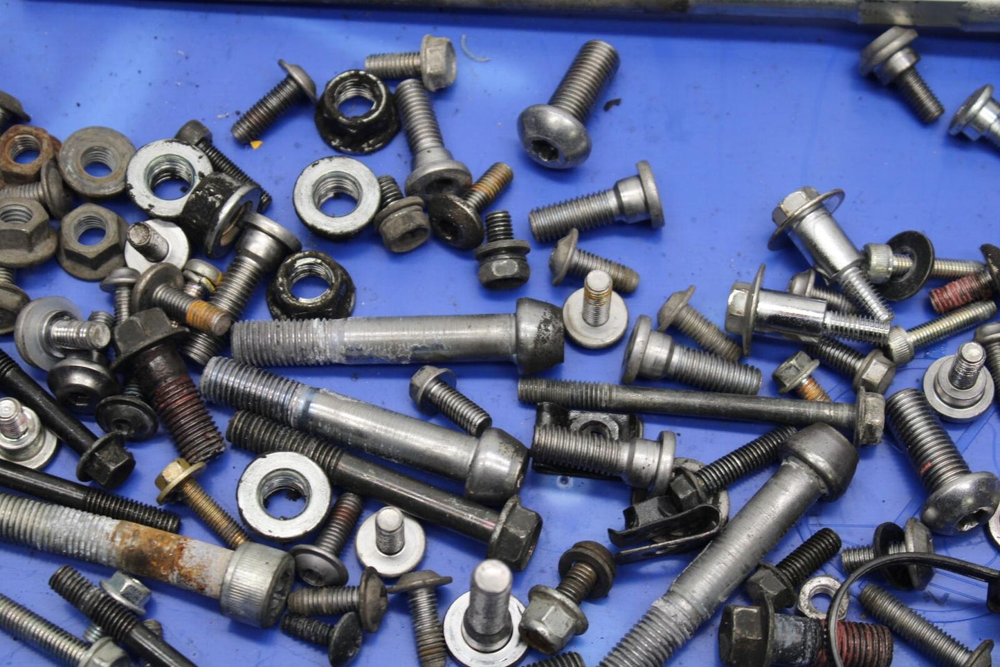 09-12 KAWASAKI NINJA ZX6R MISCELLANEOUS MOUNTING BOLTS HARDWARE MOTOR BB617