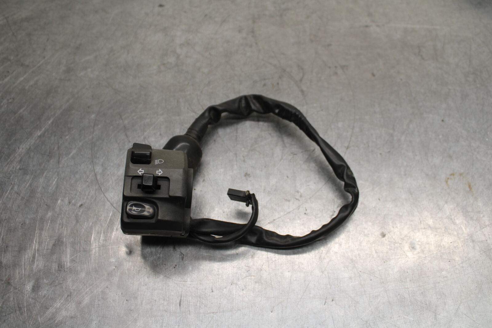 08-12 KAWASAKI NINJA 250R EX250J LEFT CLIP ON HANDLE HORN SIGNALS SWITCH BB111