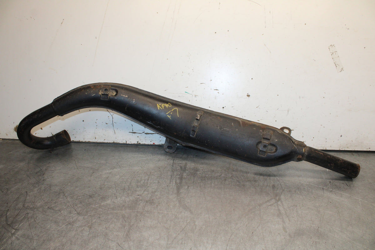 71-75 KAWASAKI F7 EXHAUST PIPE MUFFLER SLIP ON CAN SILENCER BB00