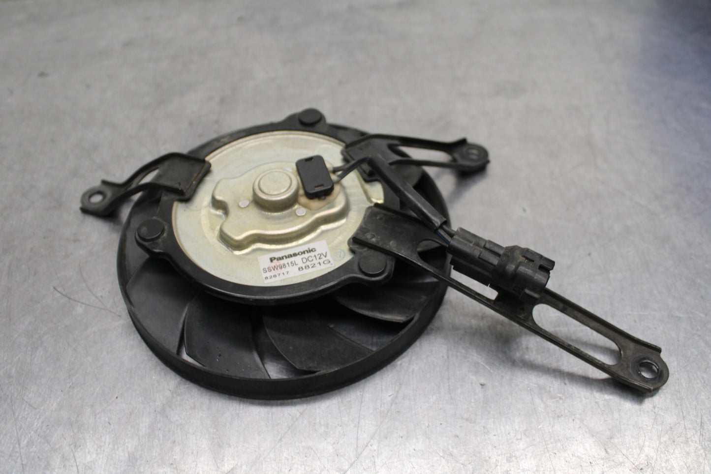 09 HONDA CBR600RR ENGINE RADIATOR COOLING FAN BB760