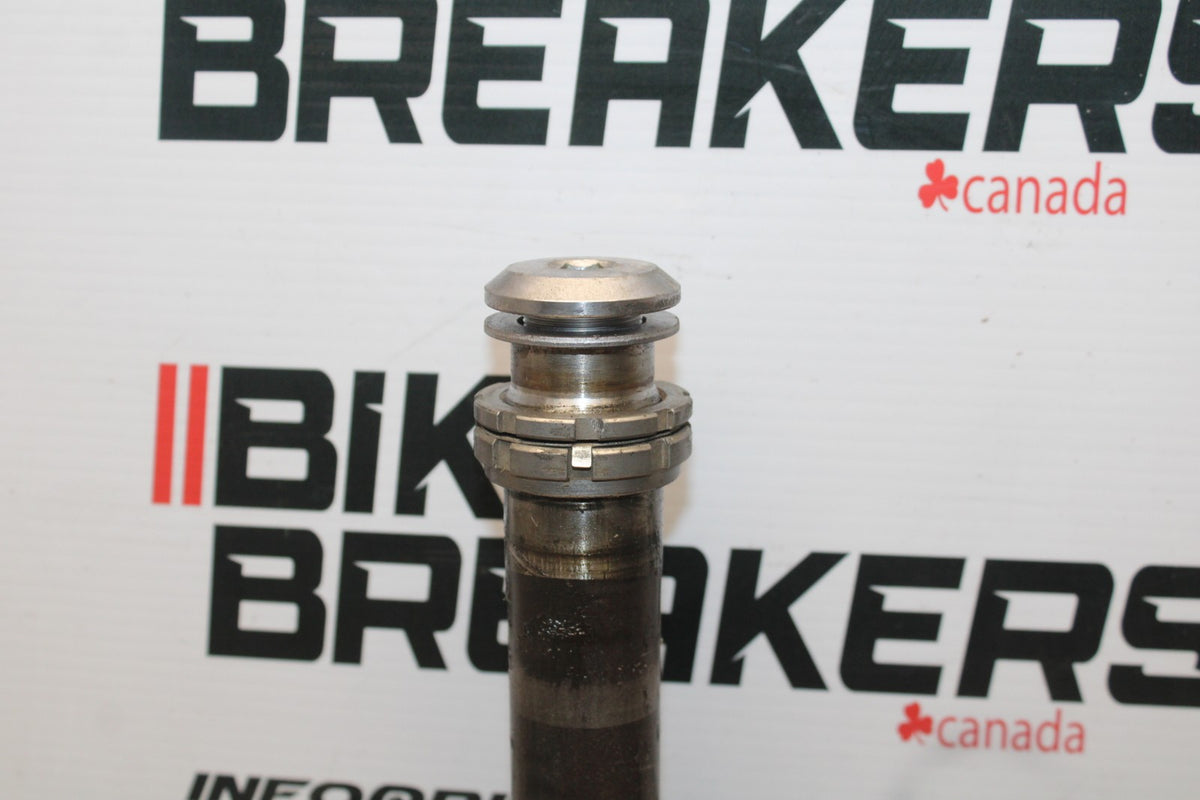 08 KAWASAKI NINJA ZX10R FRONT FORKS CLAMP LOWER TRIPLE TREE STEM BB201