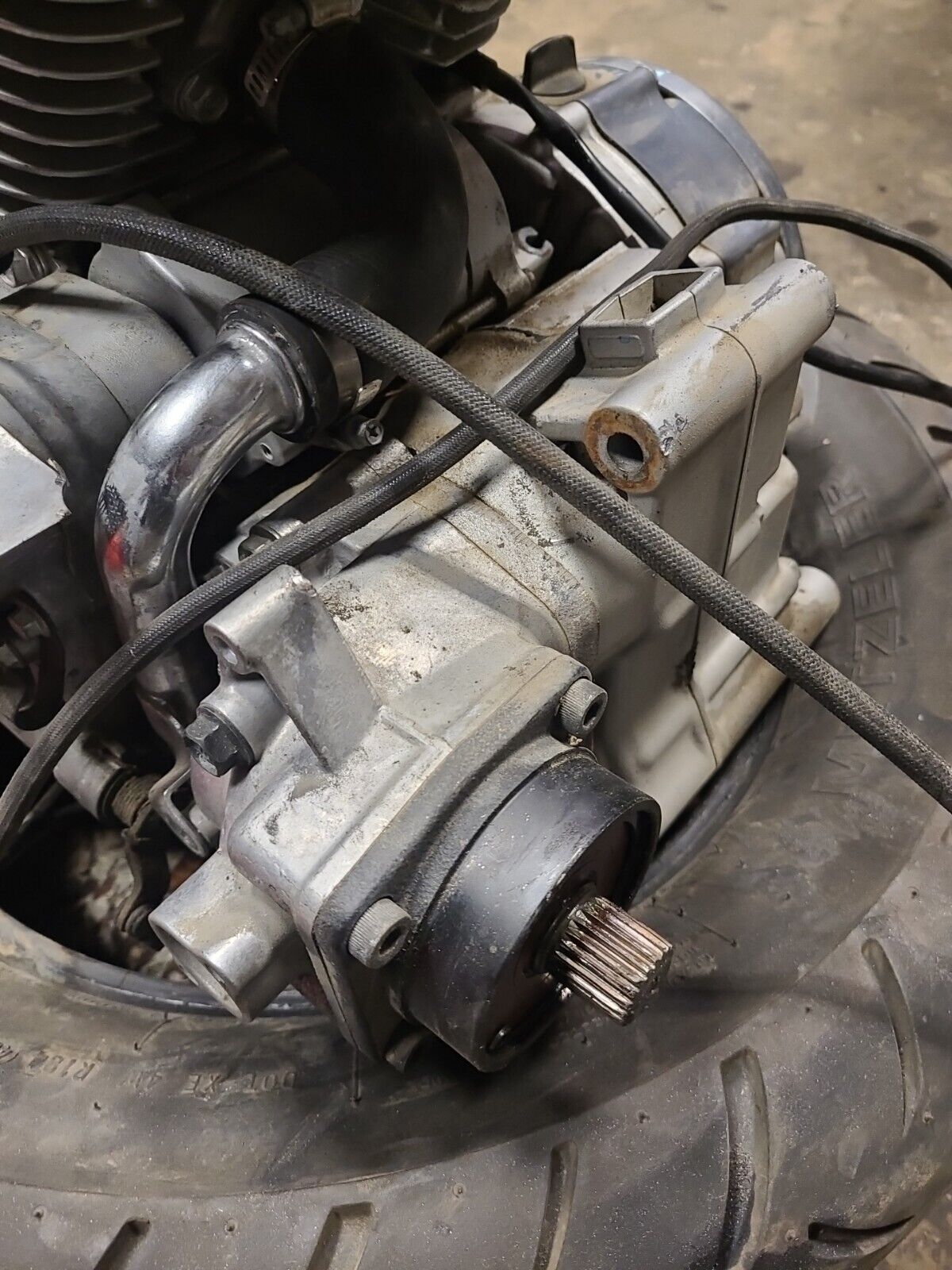 2007 Honda Shadow Spirit 1100 VT1100C ENGINE MOTOR BB561
