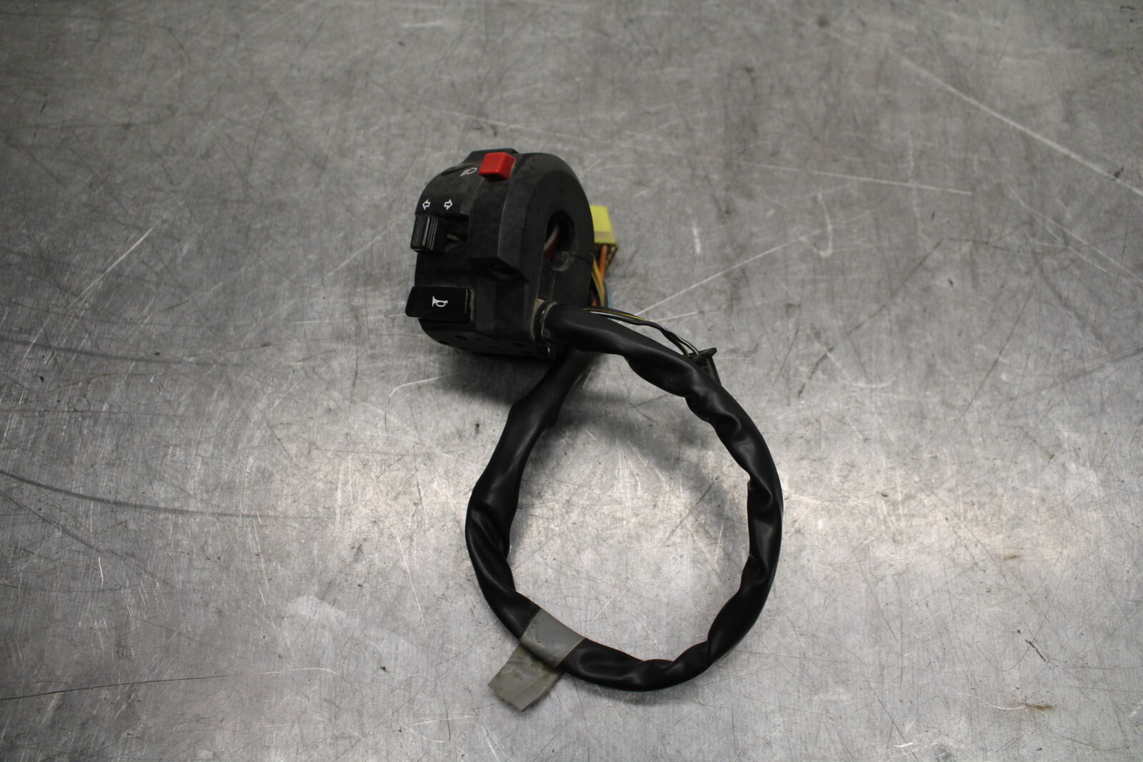08-10 SUZUKI GSXR 600 LEFT CLIP ON HANDLE HORN SIGNALS SWITCH SWITCHES  BB721