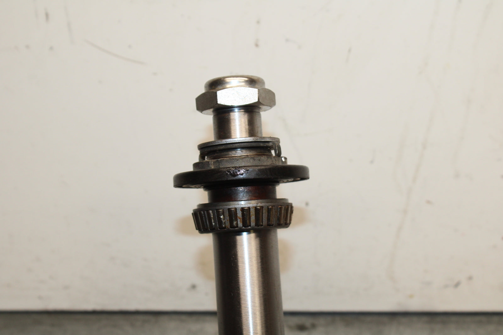 03-08 KAWASAKI VULCAN 1600 FRONT FORKS CLAMP LOWER TRIPLE TREE STEM BB754