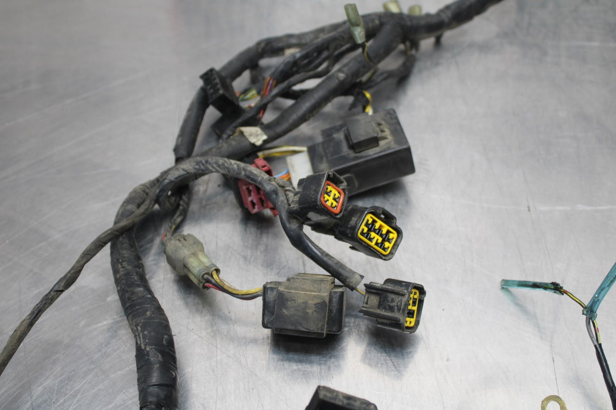 03-08 KAWASAKI VULCAN 1600 MAIN ENGINE WIRING HARNESS MOTOR WIRE LOOM BB196