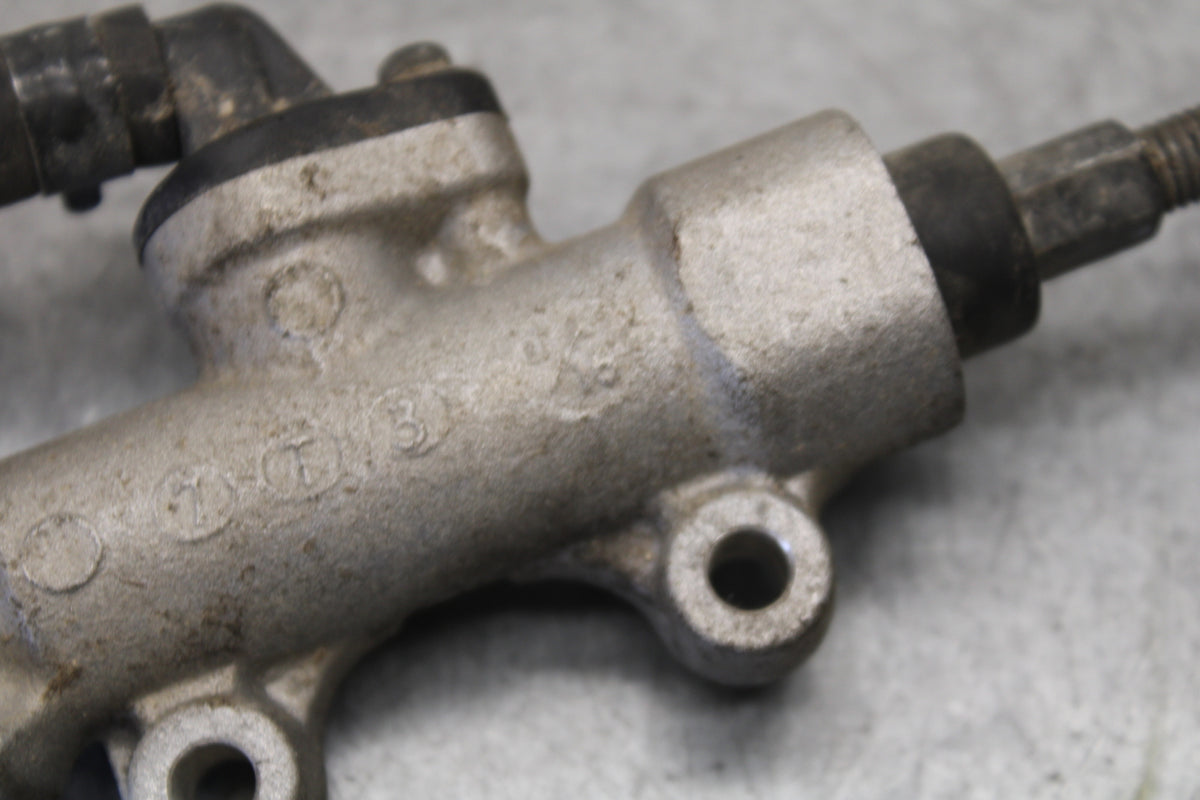 04-12 HONDA ST1300A REAR BACK BRAKE MASTER CYLINDER W RESERVOIR BB669