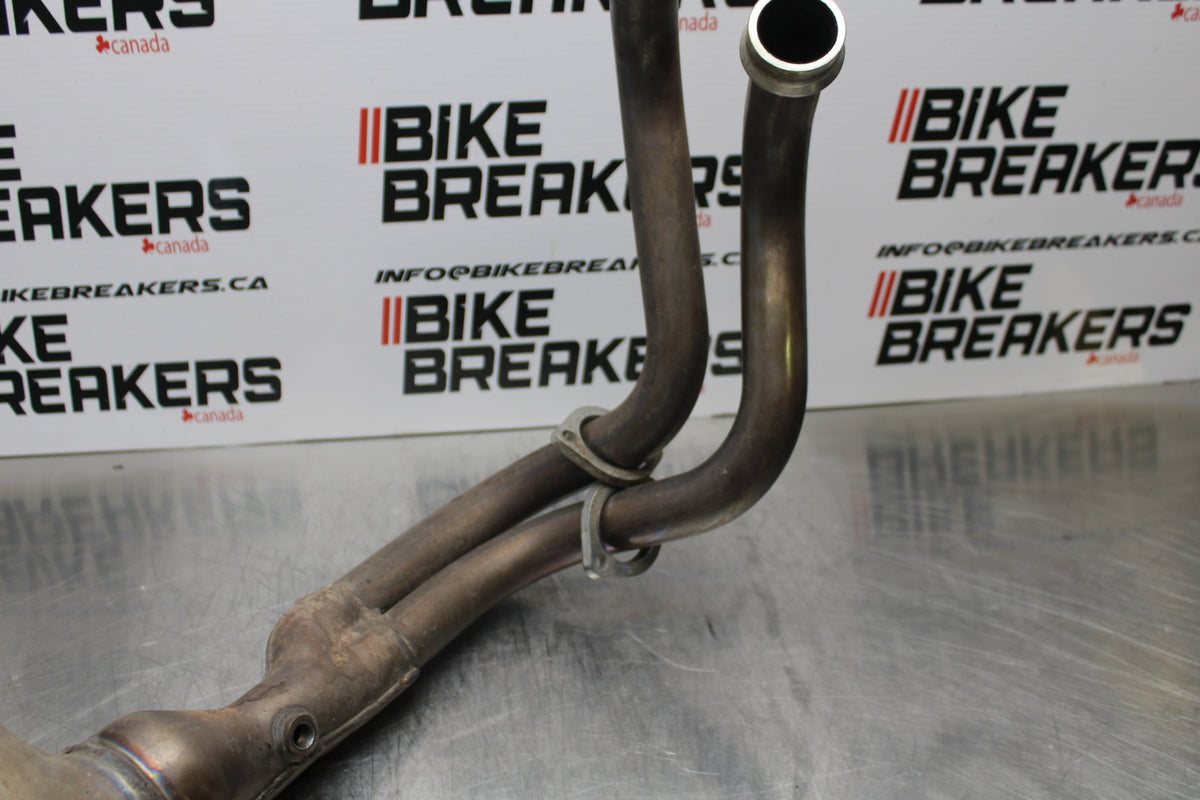 14-17 YAMAHA FZ07 FULL EXHAUST SYSTEM HEADERS PIPE MUFFLER BB162