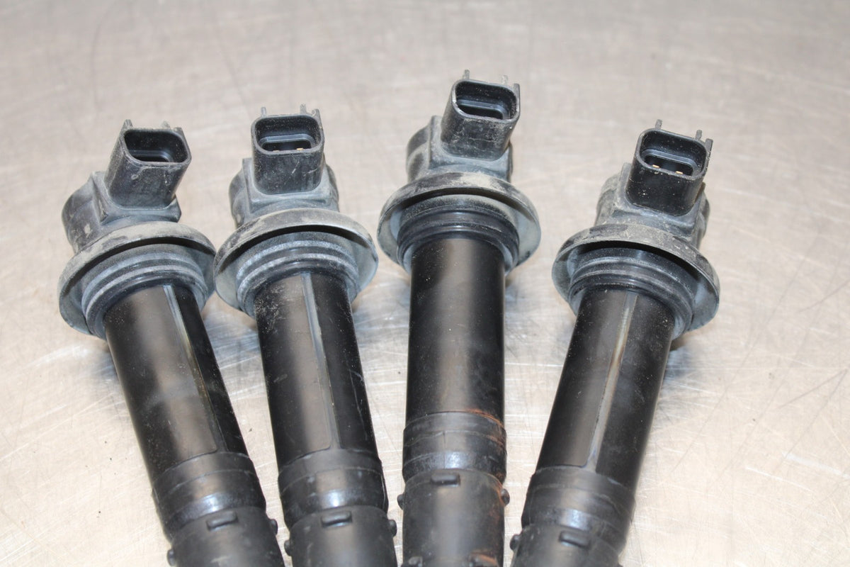 05 YAMAHA YZF R6 IGNITION COILS COIL SPARK PLUG CAPS BB894
