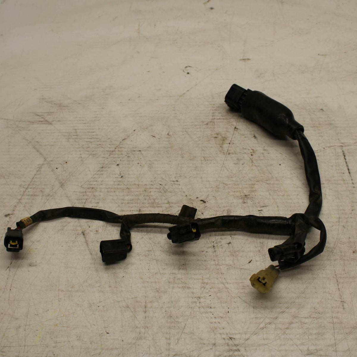 09-14 YAMAHA YZF R1 IGNITION COIL WIRING HARNESS WIRE LOOM BB286