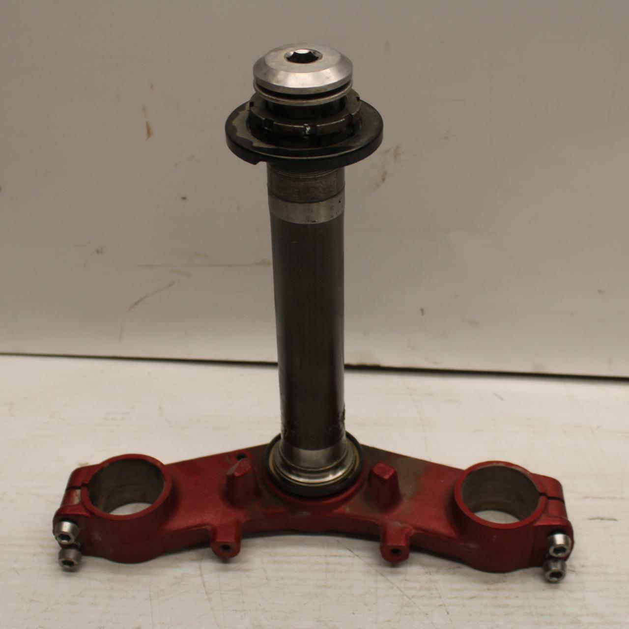 06-07 KAWASAKI NINJA 650R EX650A FRONT FORKS CLAMP LOWER TRIPLE TREE STEM BB271