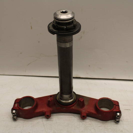 06-07 KAWASAKI NINJA 650R EX650A FRONT FORKS CLAMP LOWER TRIPLE TREE STEM BB271