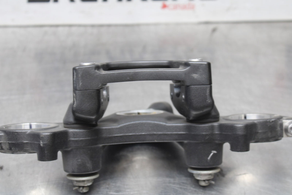 12 KAWASAKI NINJA 650 EX650E FORKS UPPER TRIPLE TREE CLAMP BB926