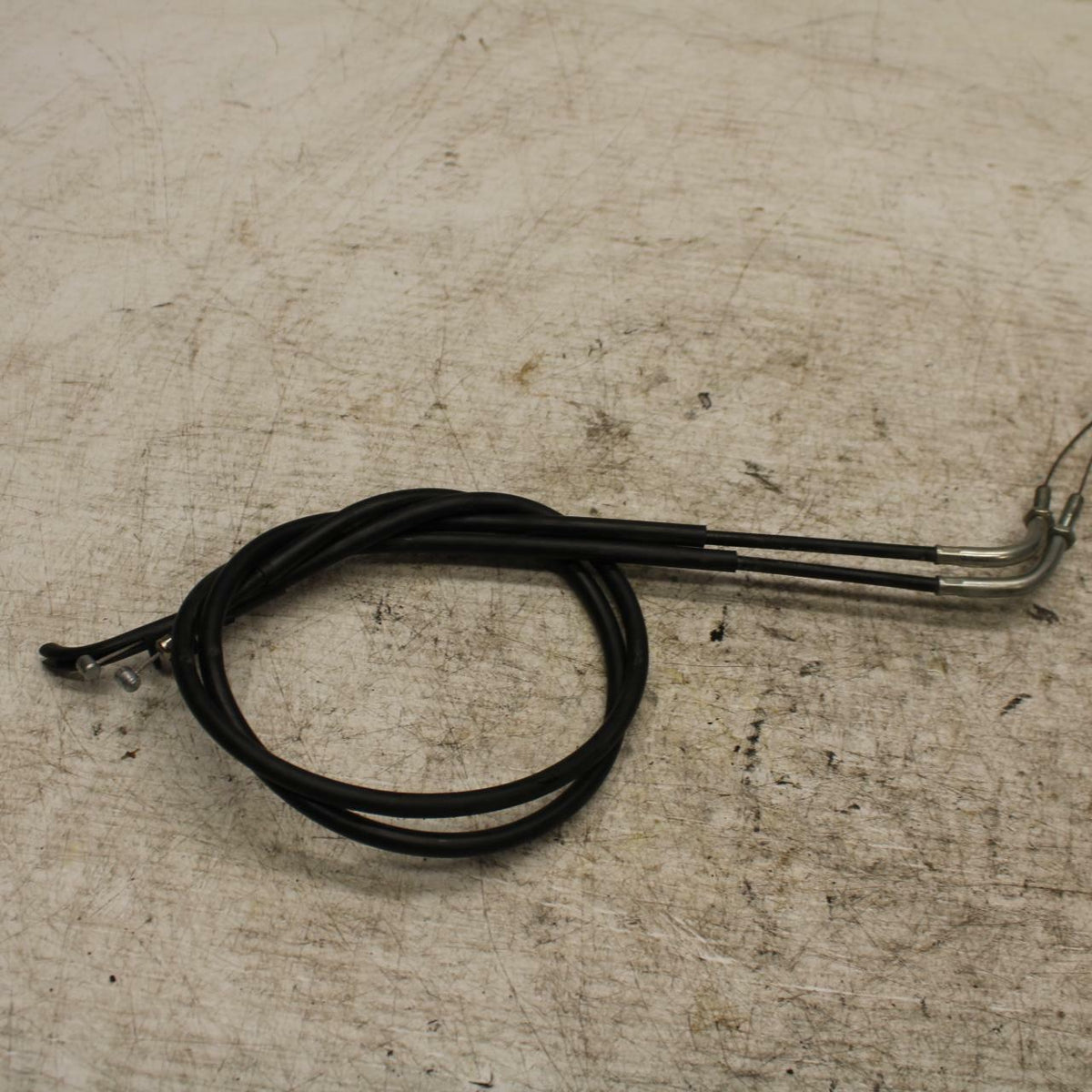 12-13 KAWASAKI EX300 NINJA THROTTLE CABLES LINES BB373