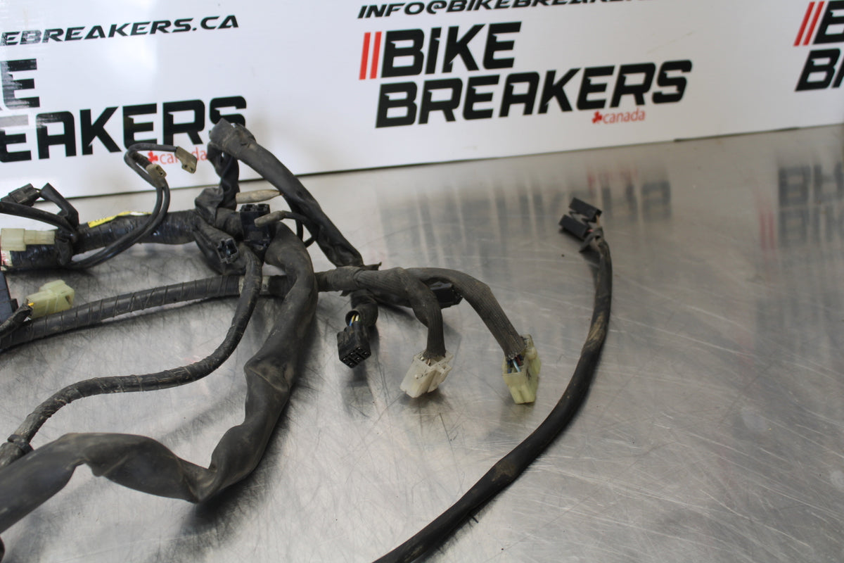 04 YAMAHA ROAD STAR XV1700A MAIN ENGINE WIRING HARNESS MOTOR WIRE LOOM BB155