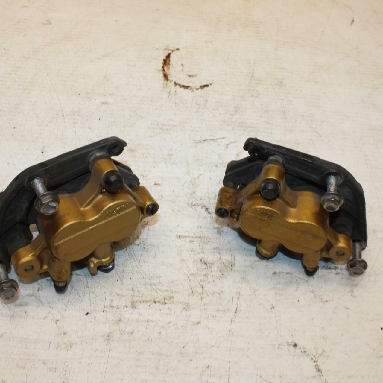 07-16 TRIUMPH STREET TRIPLE RIGHT LEFT FRONT BRAKE CALIPER SET PAIR BB361
