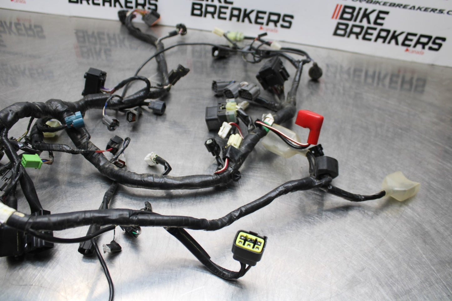 13-17 KAWASAKI NINJA 300 EX300 ABS MAIN ENGINE WIRING HARNESS BB187