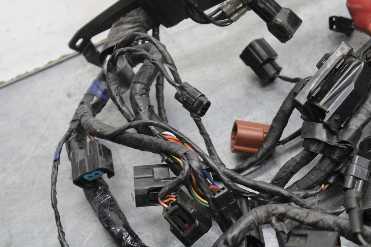 14-15 TRIUMPH STREET TRIPLE R MAIN ENGINE WIRING HARNESS MOTOR WIRE LOOM BB441