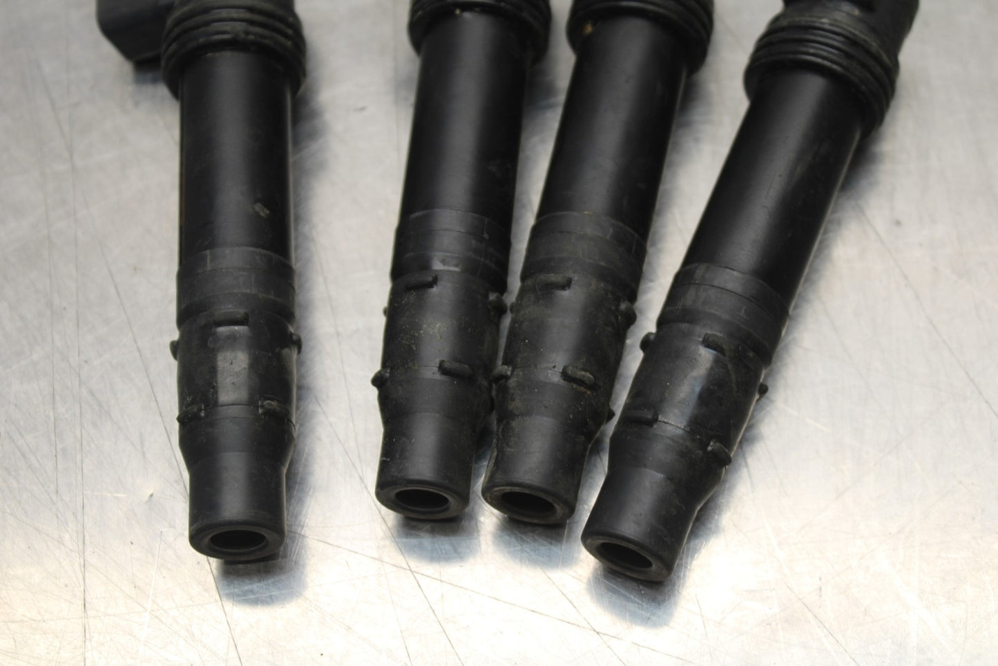 07-08 KAWASAKI NINJA ZX6R IGNITION COILS COIL SPARK PLUG CAPS 21171-1282 BB203