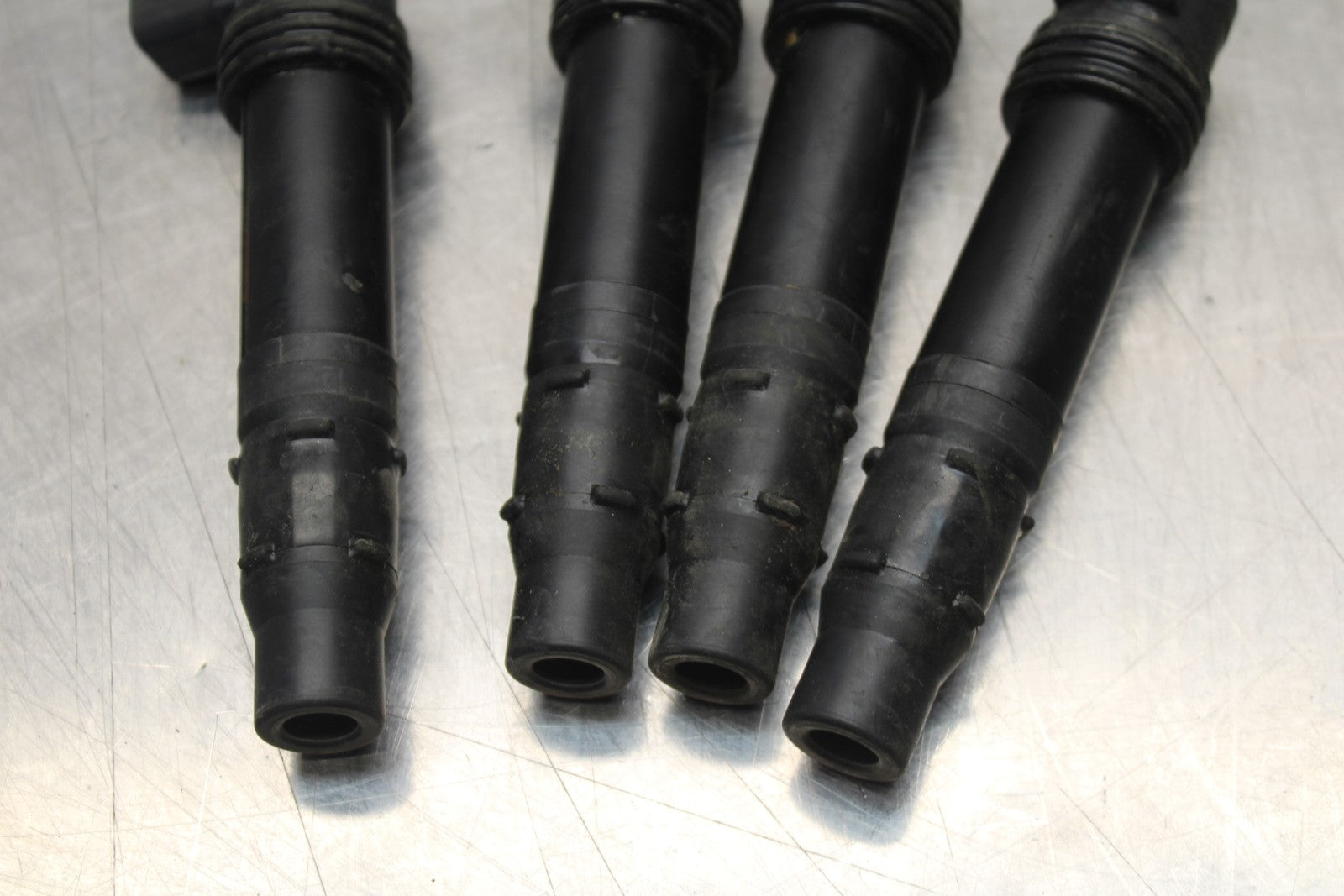 07-08 KAWASAKI NINJA ZX6R IGNITION COILS COIL SPARK PLUG CAPS 21171-1282 BB203