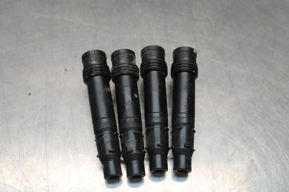 19-23 KAWASAKI NINJA ZX6R IGNITION COILS COIL SPARK PLUG CAPS BB188