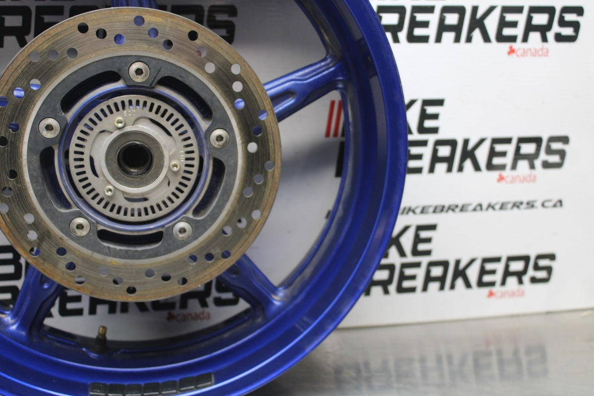 17-24 SUZUKI SV650 REAR WHEEL BACK RIM & ROTOR BB829