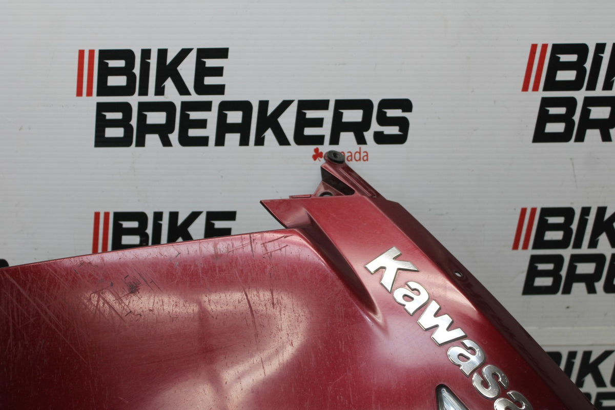 09 KAWASAKI CONCOURS 14 ZG1400B RIGHT FRONT UPPER MID SIDE FAIRING COWL BB875